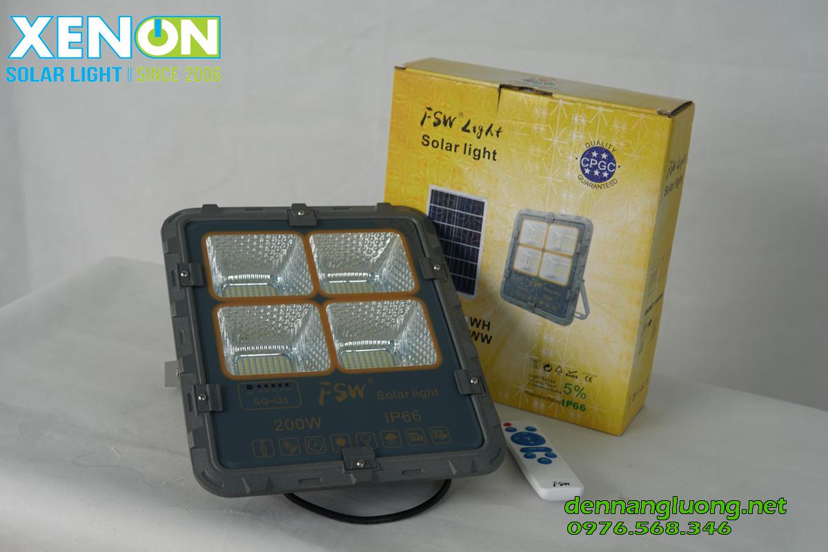 Đèn năng lượng mặt trời FSW 200W