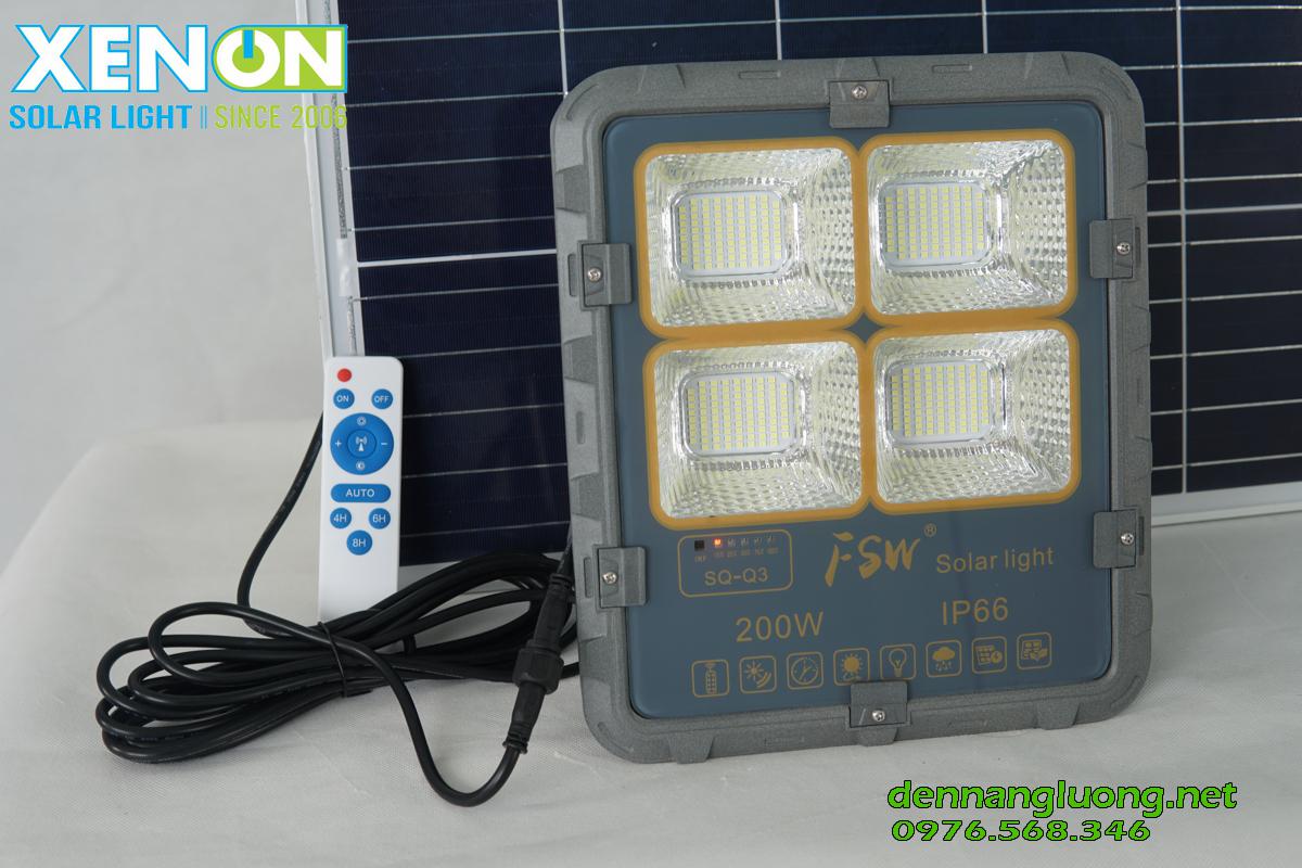 Đèn năng lượng mặt trời FSW 200W