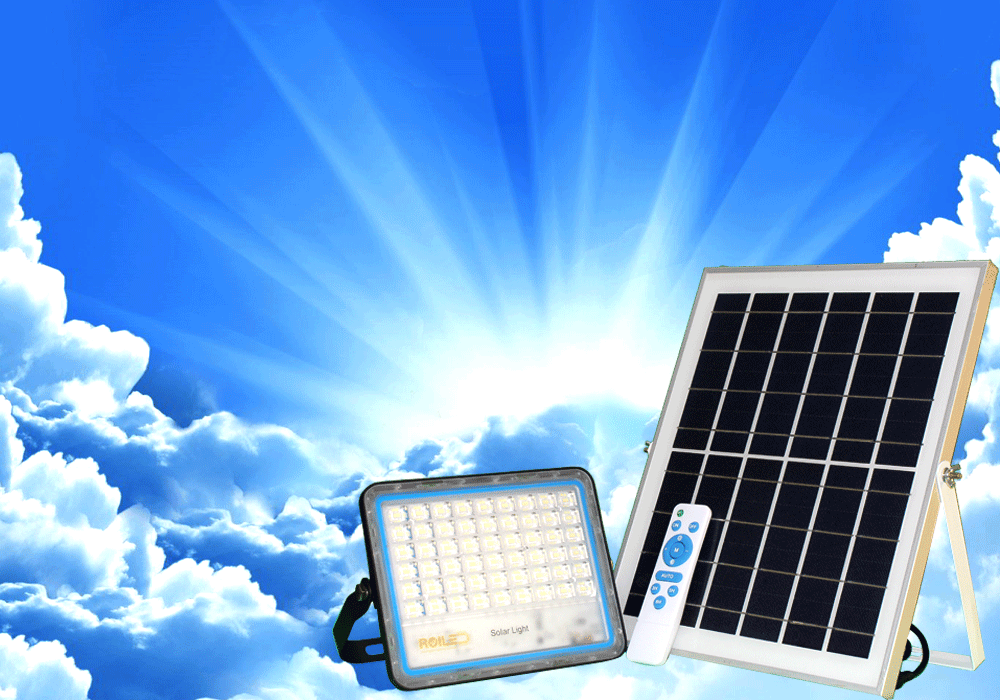 Đèn pha năng lượng mặt trời