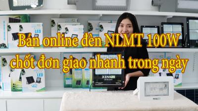 Bán online đèn NLMT 100W chốt đơn giao nhanh trong ngày