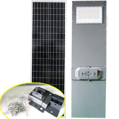 Đèn đường năng lượng mặt trời 80w tấm pin liền thể cao cấp Xenon Deluxe DL-80w