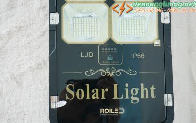 Đèn đường RL 200w pin rời |Solar Light 200w | năng lượng mặt trời thương hiệu Roiled