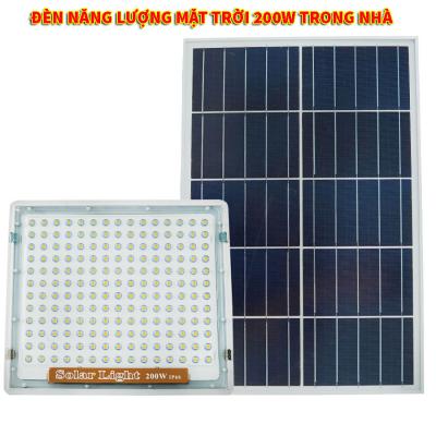 Đèn năng lượng mặt trời 200w trong nhà