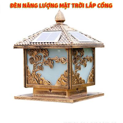Đèn năng lượng mặt trời lắp cổng