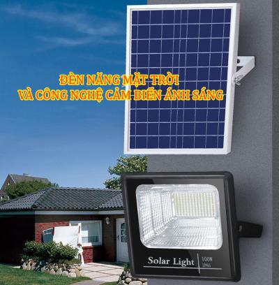 Đèn năng lượng mặt trời và công nghệ cảm biến ánh sáng