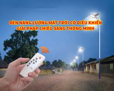 Đèn NLMT Có Điều Khiển Giải Pháp Chiếu Sáng Thông Minh
