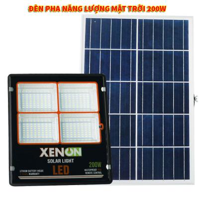 Đèn pha năng lượng mặt trời 200w