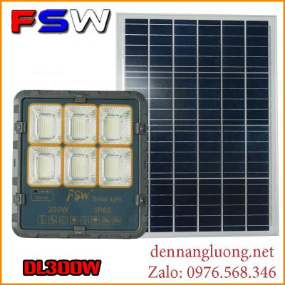 Đèn pha Solar Light DL300W | năng lượng mặt trời mới 2021