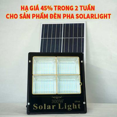 Hạ giá 45% trong 2 tuần cho sản phẩm đèn pha Solar light