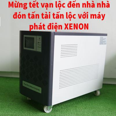 Mừng tết vạn lộc đến nhà nhà, đón tấn tài tấn lộc với máy phát điện Xenon