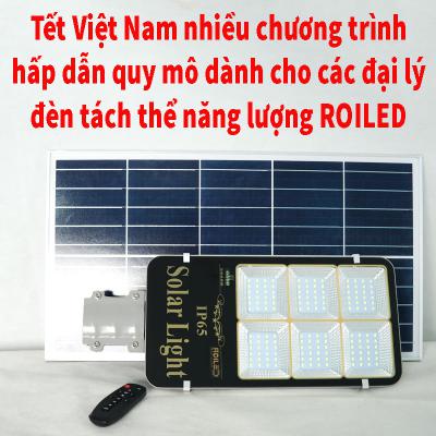 Tết Việt Nam nhiều chương trình hấp dẫn quy mô dành cho các đại lý đèn tách thể năng lượng Roiled