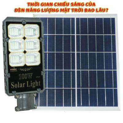 Thời gian chiếu sáng của đèn năng lượng mặt trời bao lâu?