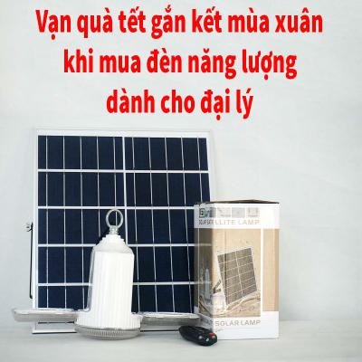 Vạn quà tết gắn kết mùa xuân khi mua đèn năng lượng dành cho đại lý