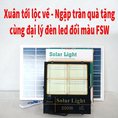 Xuân tới lộc về - Ngập tràn quà tặng cùng đại lý đèn led đổi màu FSW
