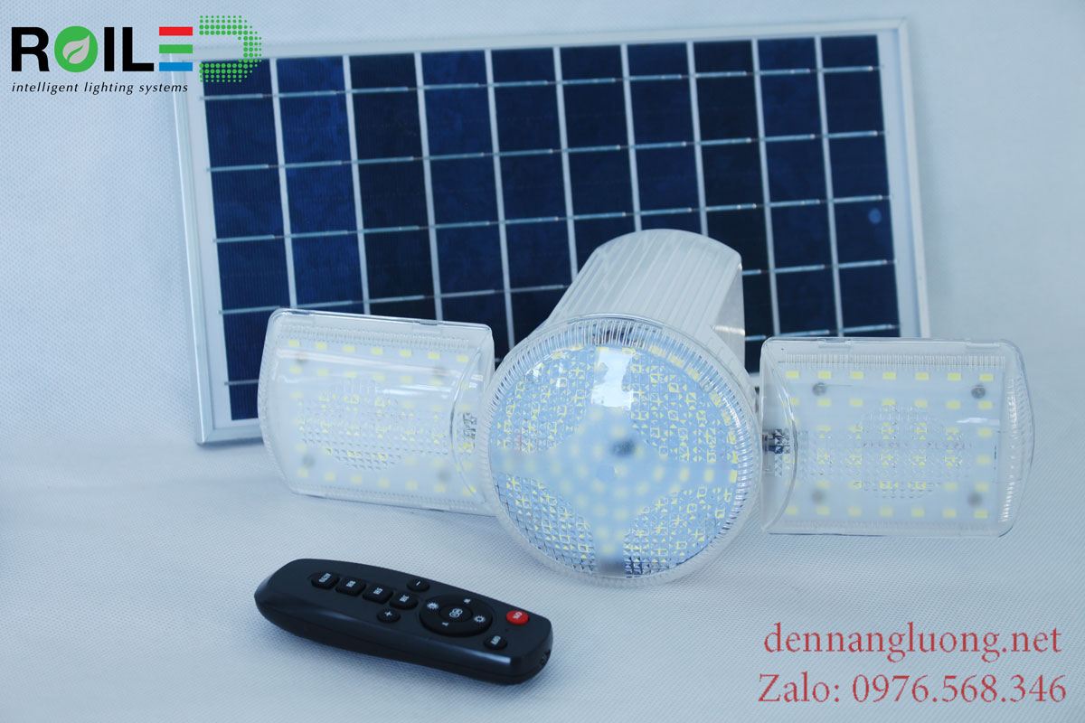 Đèn bóng búp năng lượng mặt trời 40W RoiLed sử dụng trong nhà - RT40W