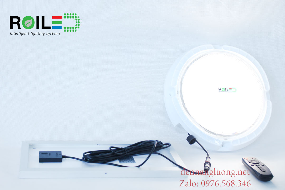 Đèn ốp trần năng lượng mặt trời giá rẻ 18W Roiled - RO18W