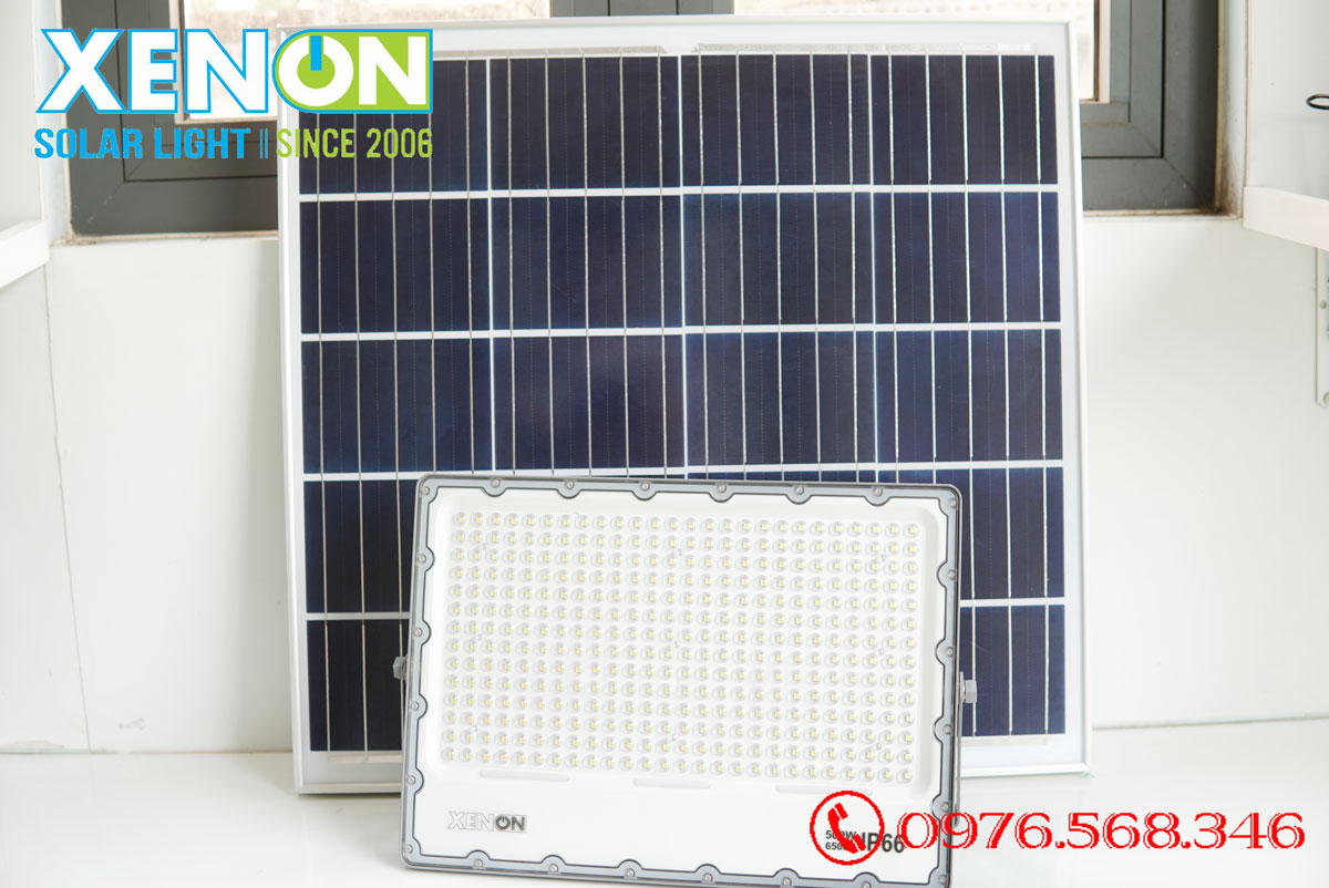 Đèn Pha Năng Lượng Mặt Trời 500W Xenon Deluxe - DL500W