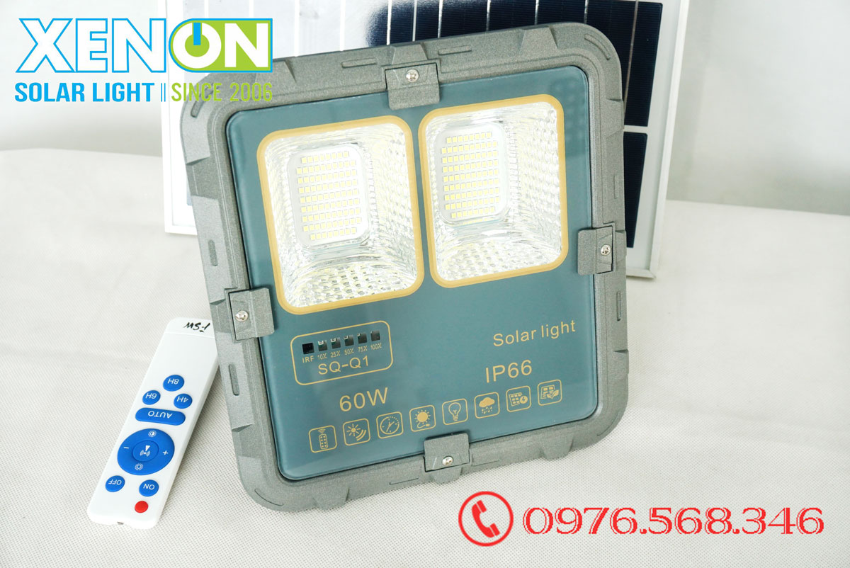 Đèn pha led năng lượng mặt trời Xenon