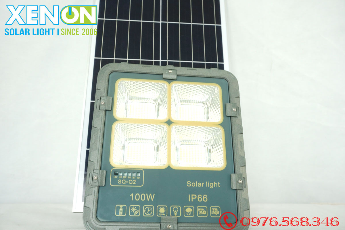Đèn pha led năng lượng mặt trời Xenon