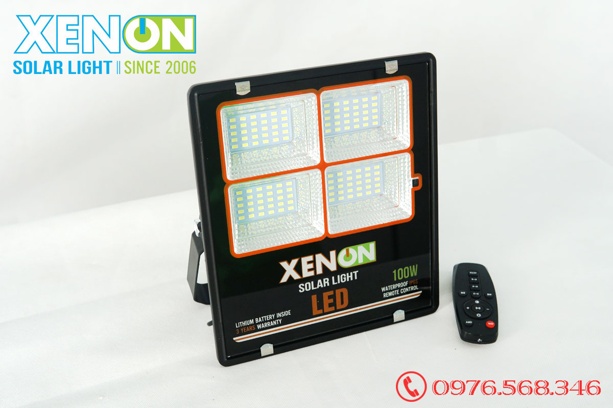 Đèn pha led năng lượng mặt trời Xenon