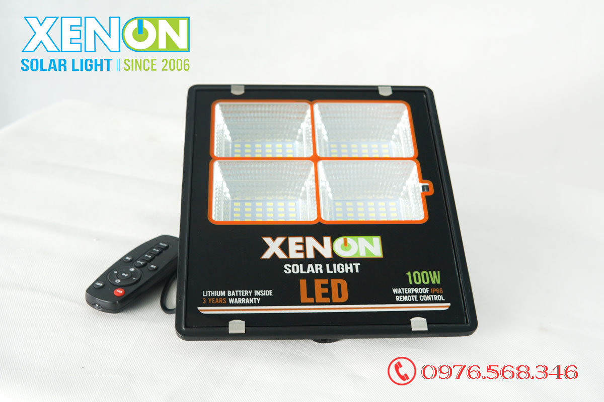 Đèn pha led năng lượng mặt trời Xenon