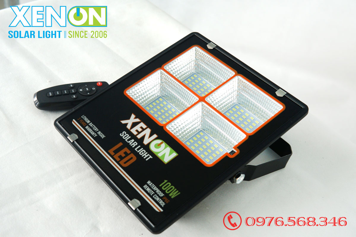 Đèn pha led năng lượng mặt trời Xenon