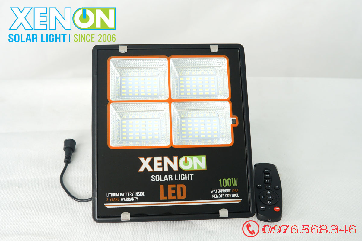 Đèn pha led năng lượng mặt trời Xenon