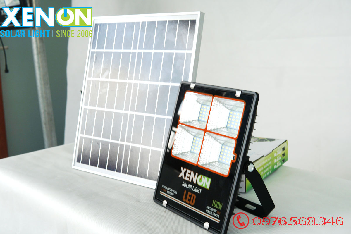 Đèn pha led năng lượng mặt trời Xenon