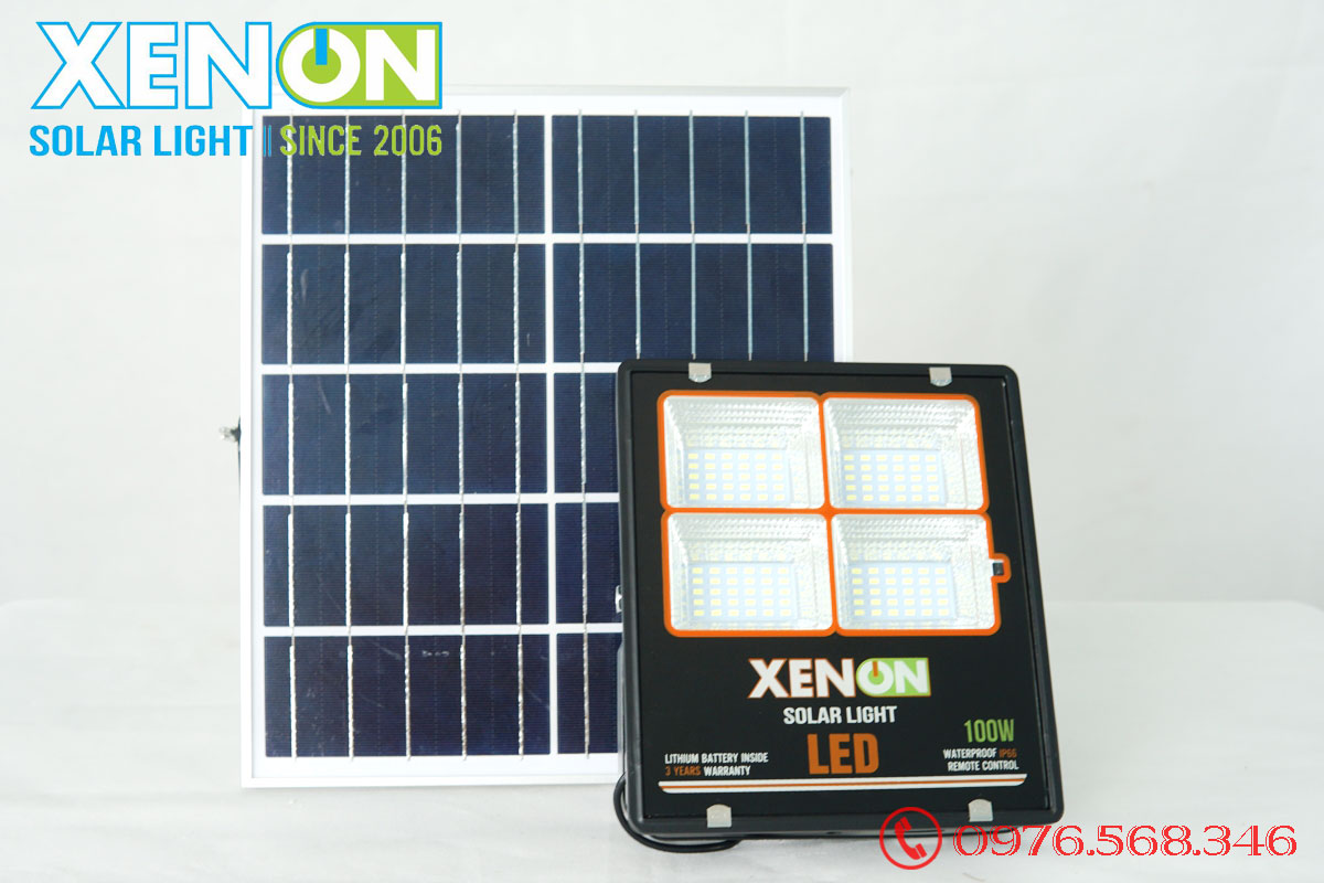 Đèn pha led năng lượng mặt trời Xenon