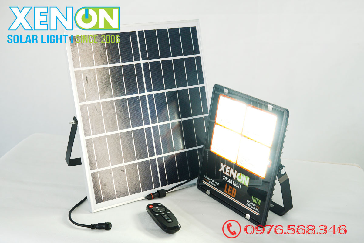 Đèn pha led năng lượng mặt trời Xenon