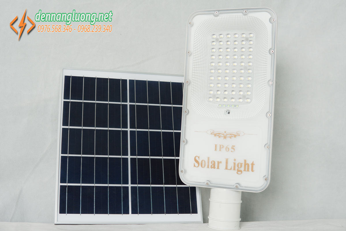 Đèn đường năng lượng mặt trời 100W siêu sáng Solarlight - E100