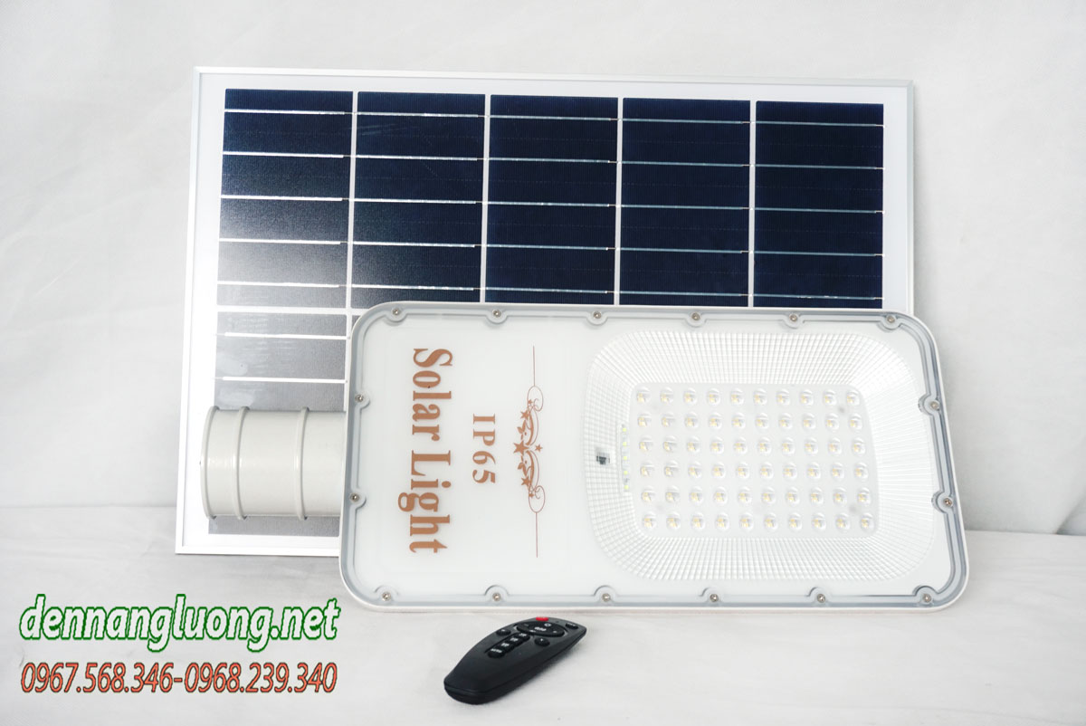 Đèn đường năng lượng mặt trời 200W siêu sáng Solarlight - E200