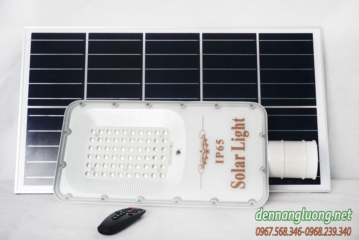 Đèn đường năng lượng mặt trời 300W siêu sáng Solarlight - E300