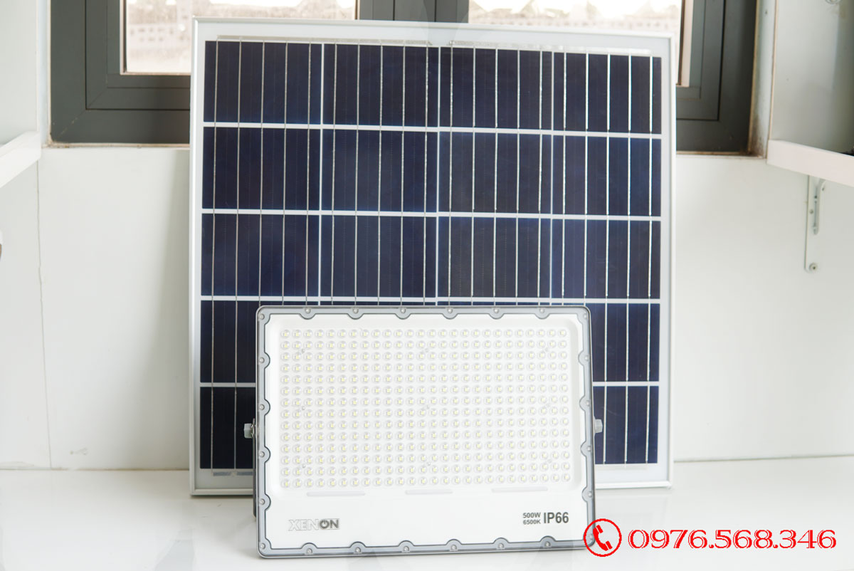 Đèn pha năng lượng mặt trời Xenon Deluxe DL500W