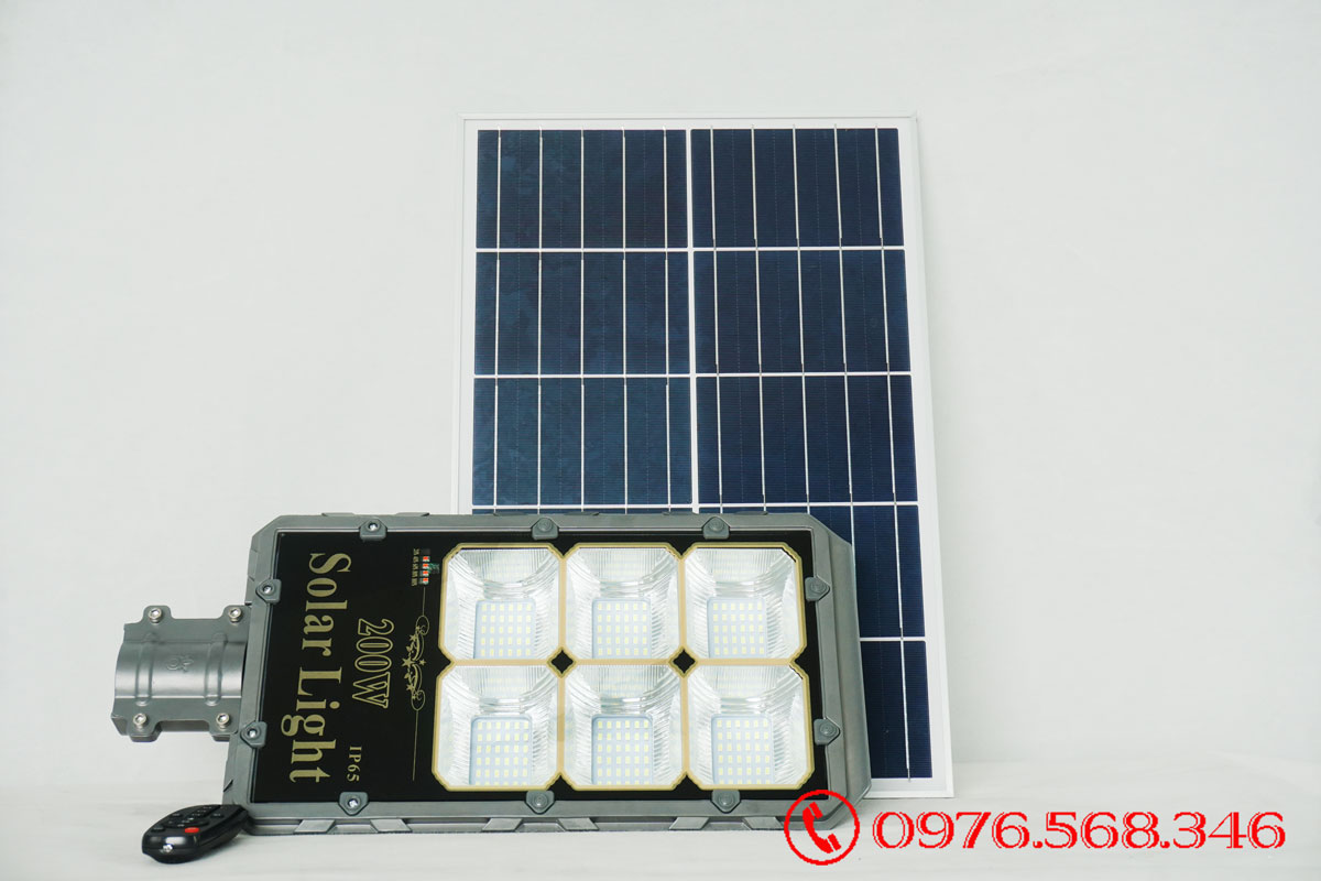 Đèn đường năng lượng mặt trời Roiled RB-200W Đèn đường năng lượng mặt trời Roiled RB-200W