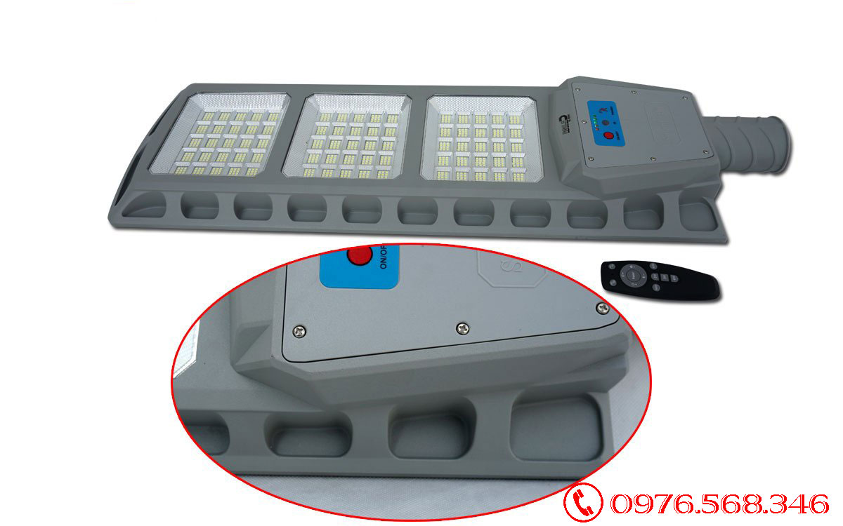 Đèn đường năng lượng mặt trời tấm pin liền thể Roiled LT-300W Đèn đường năng lượng mặt trời tấm pin liền thể Roiled LT-300W