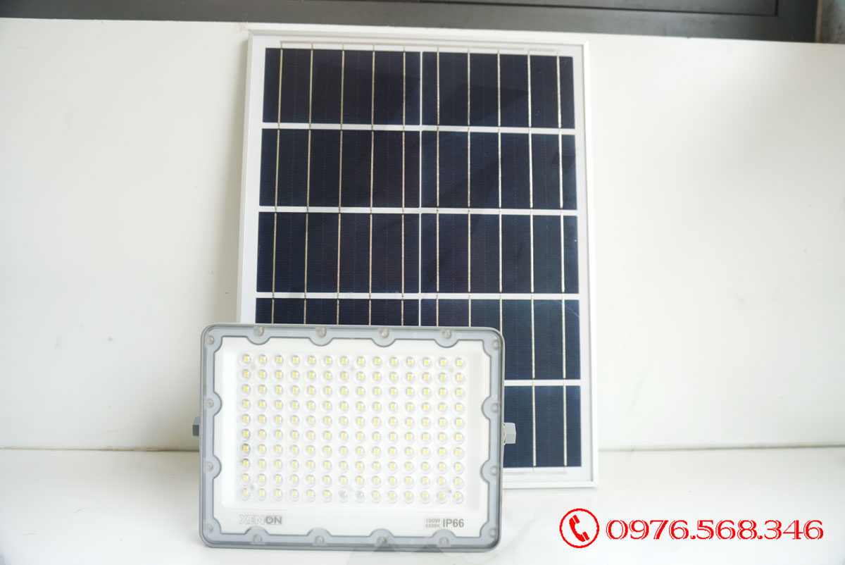 Đèn pha năng lượng mặt trời Xenon Deluxe DL100W Đèn pha năng lượng mặt trời Xenon Deluxe DL100W