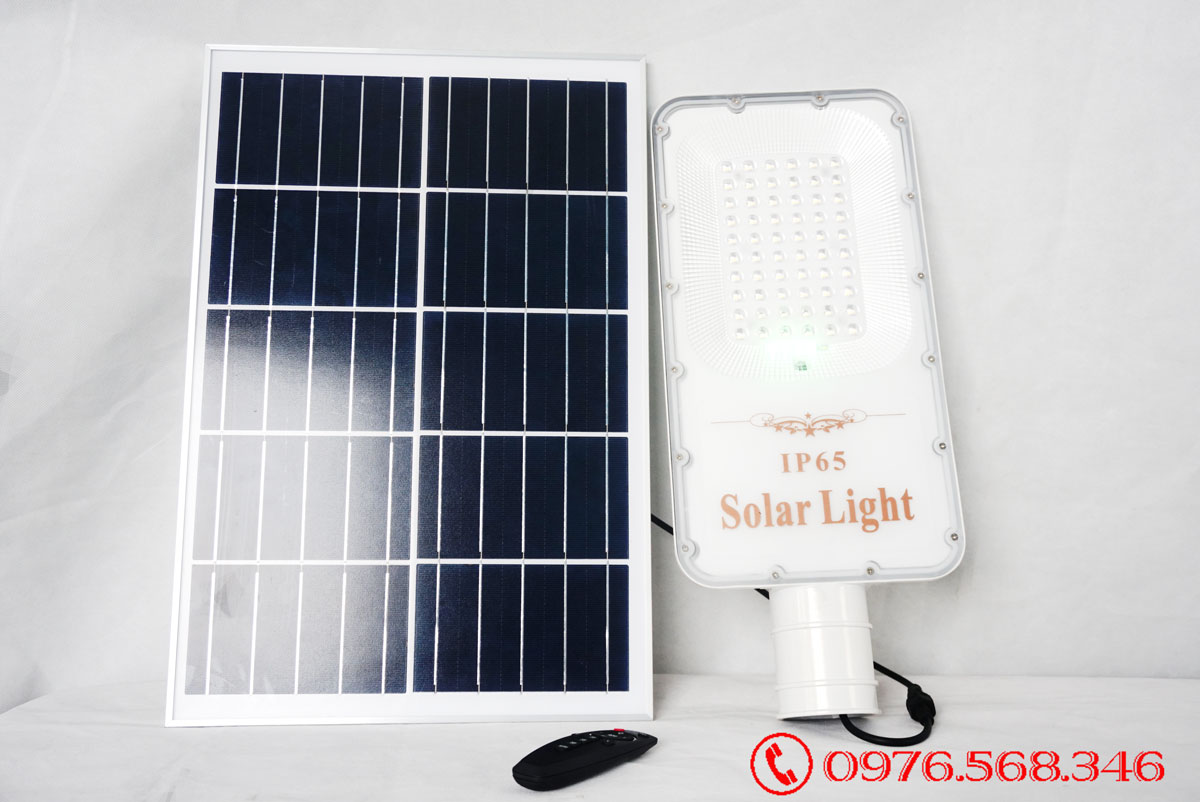 Đèn đường năng lượng mặt trời 200W siêu sáng Solarlight - E200