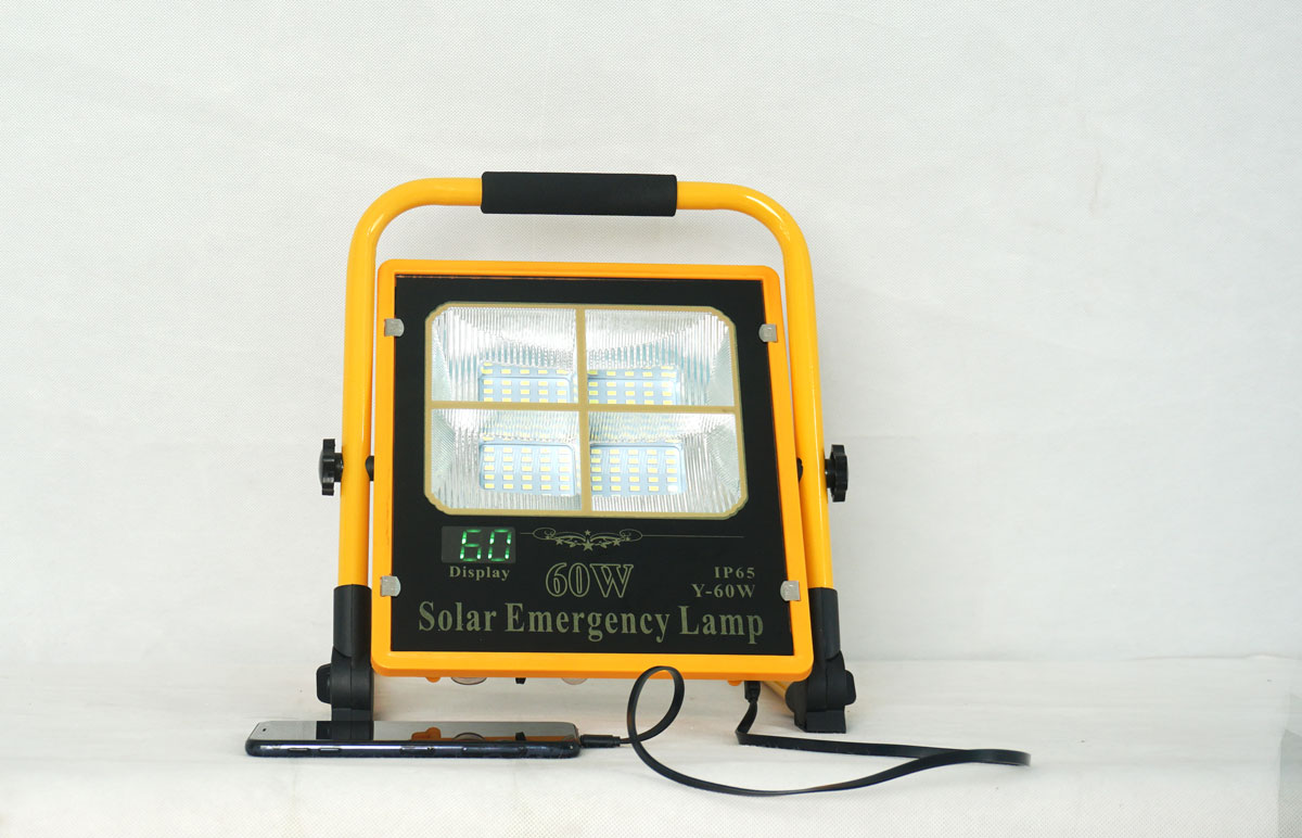 Đèn Pha Liền Thể Roiled RPL60W Xài NLMT