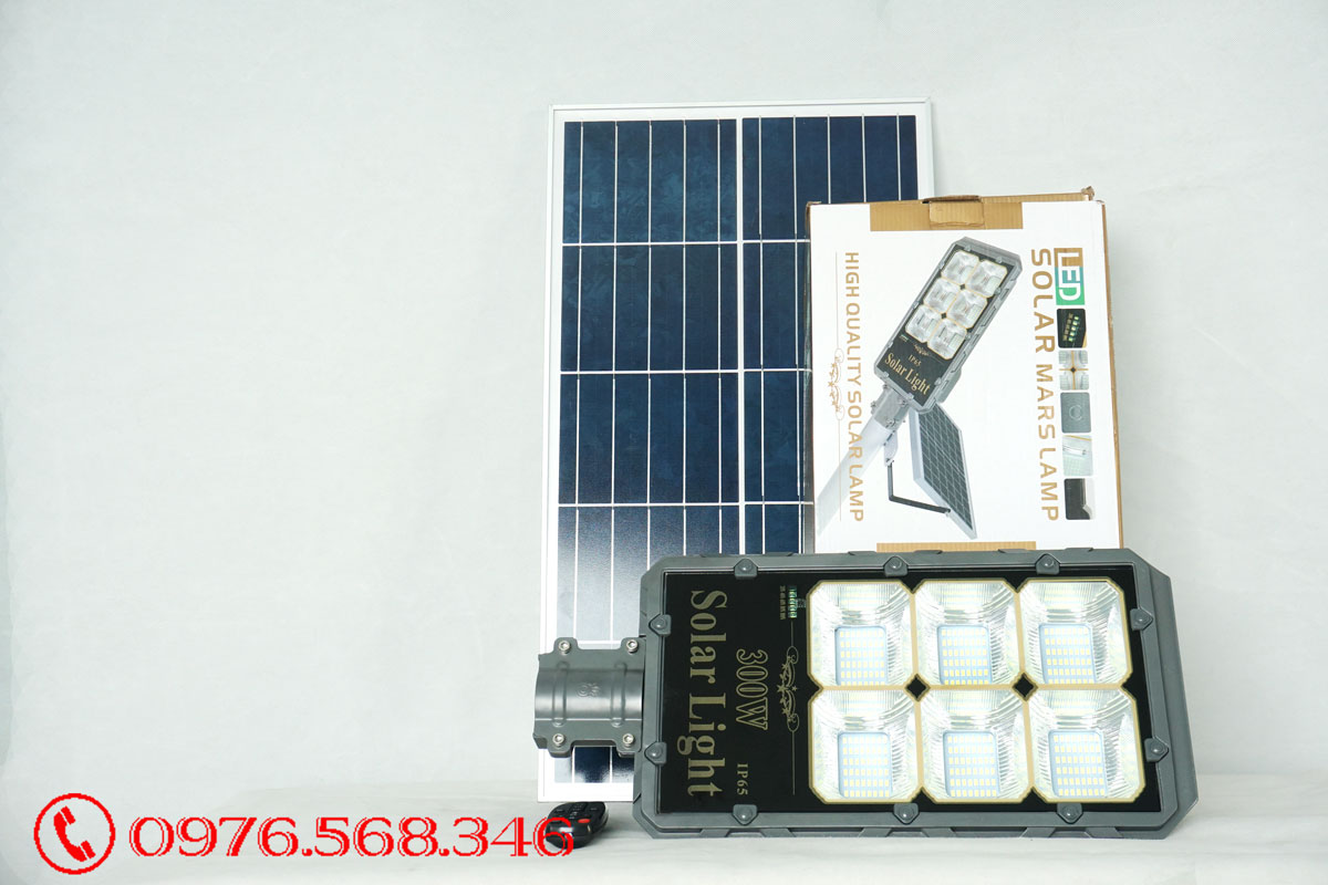 Đèn đường năng lượng mặt trời RB-300W