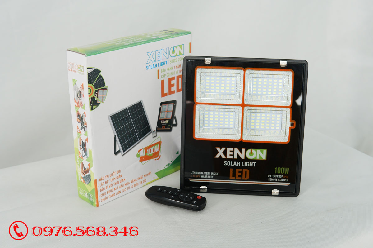 Đèn pha năng lượng mặt trời Xenon C-100W