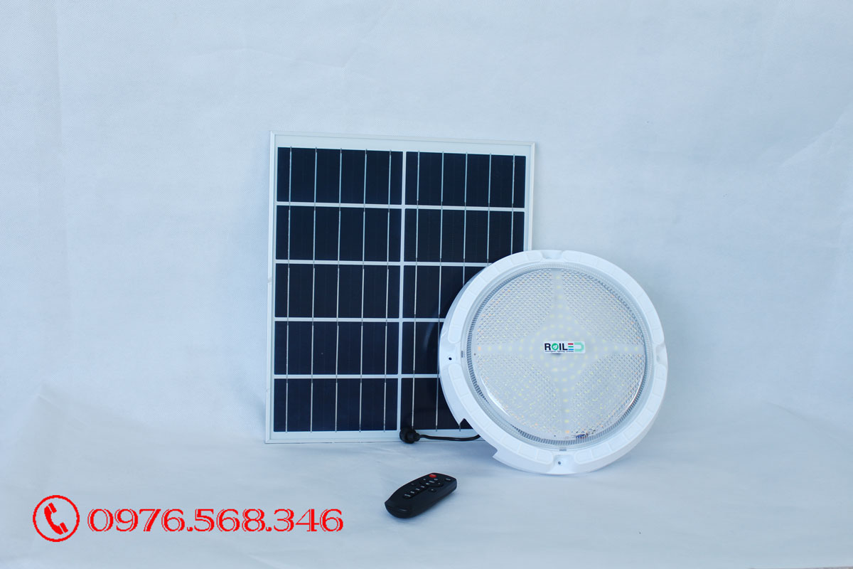 Đèn ốp trần năng lượng mặt trời Roiled RO-100W Đèn ốp trần năng lượng mặt trời Roiled RO-100W