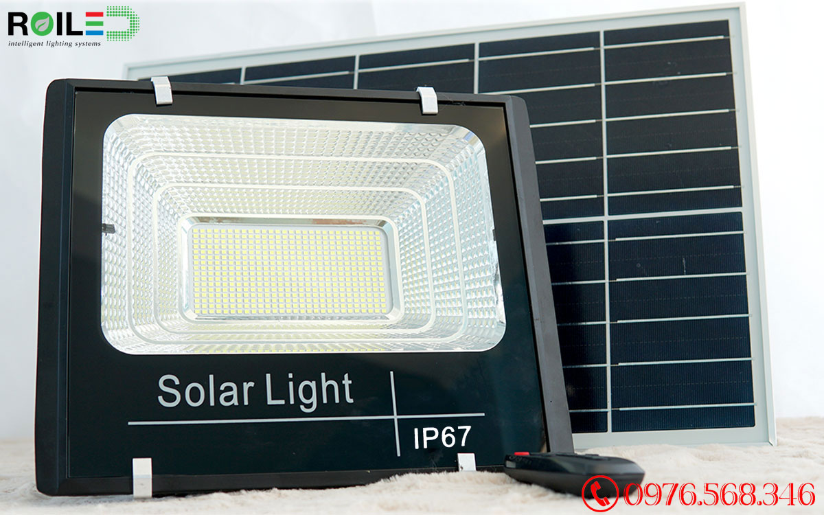 Đèn pha năng lượng mặt trời giá rẻ 200W Roiled - RP1-200W