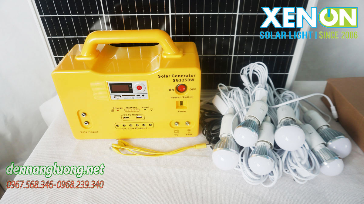 Máy phát điện Xenon X1250 Năng Lượng Mặt Trời