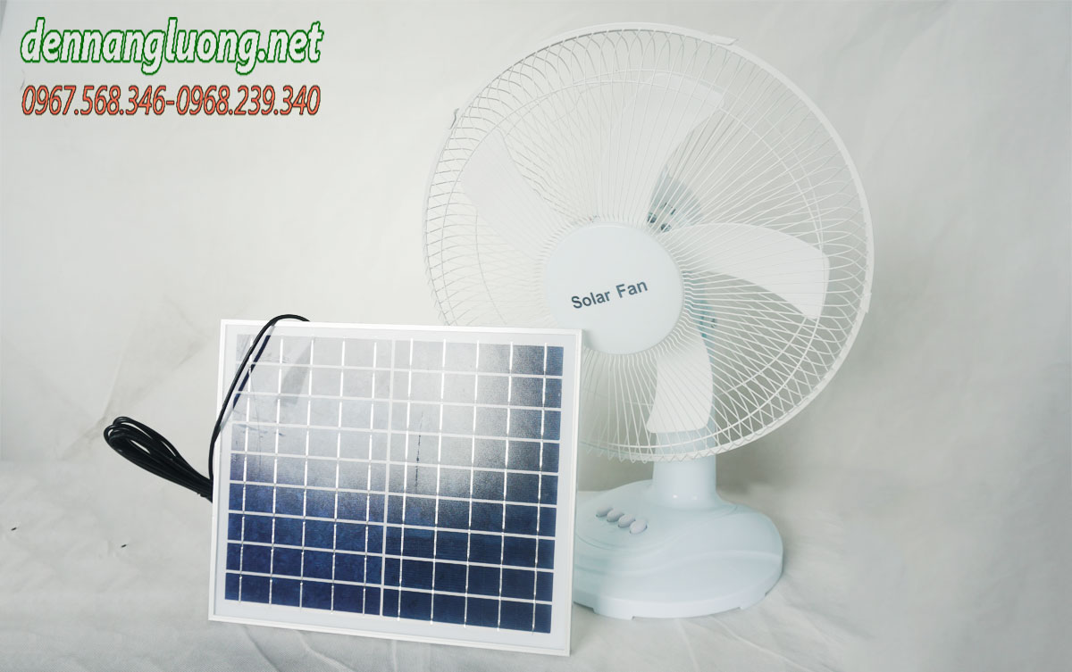 Quạt điện năng lượng mặt trời cao cấp XN 15W/138