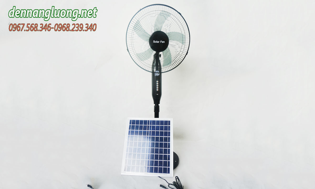 Quạt điện năng lượng mặt trời cao cấp XN 25W/198