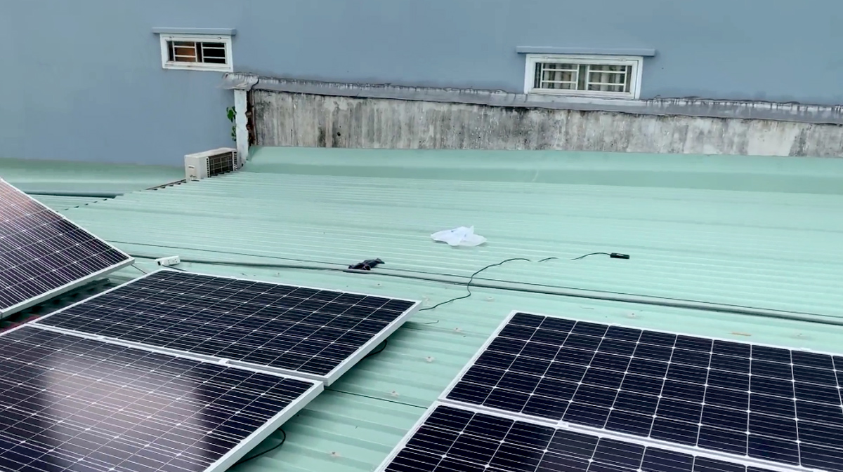 trạm pin năng lượng mặt trời 2Kw
