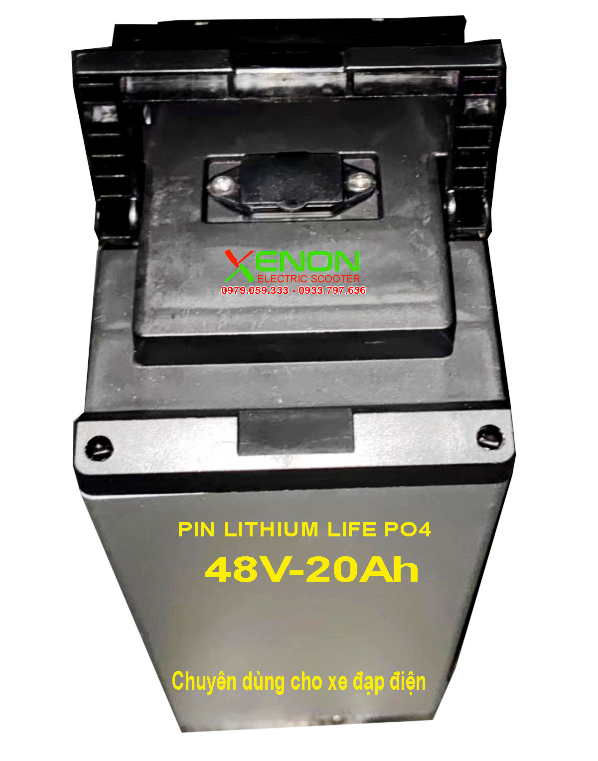 Pin Lithium Lifepo4 48V20Ah dùng cho xe đạp điện