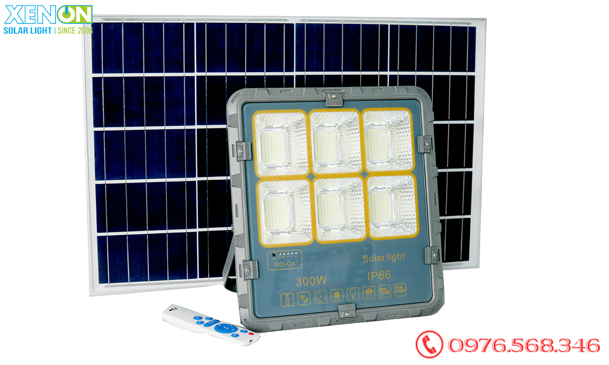 Đèn pha Solar Light DL300W | năng lượng mặt trời | thiết kế mới 2021