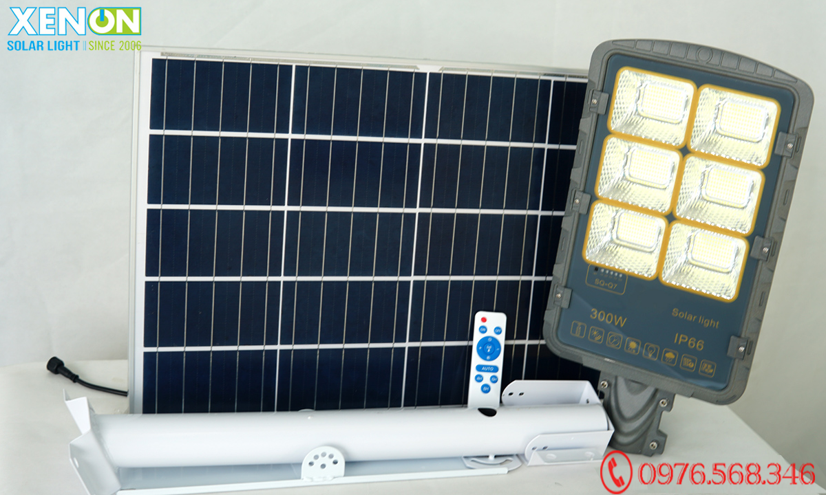 Đèn pha Solar Light DL300W | năng lượng mặt trời | thiết kế mới 2021